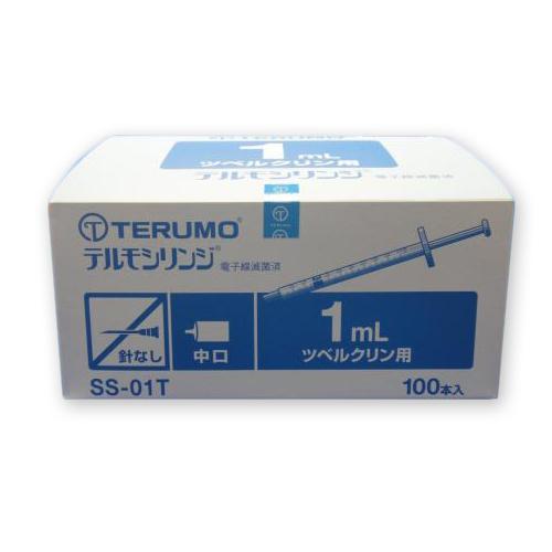 テルモシリンジ-1ml-ツベルクリン用針無-ss-01t100本 – 歯科・医療専門