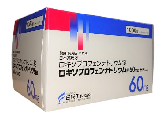 ロキソプロフェンナトリウム錠60mg「日医工」1000錠(日医工)