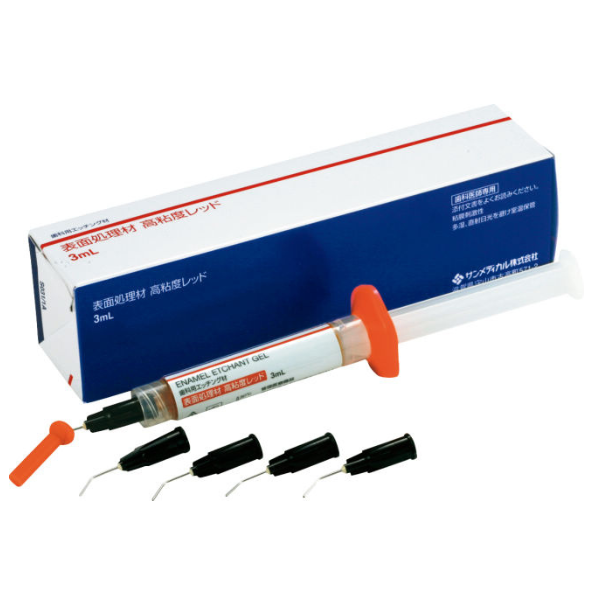スーパーボンド-表面処理材-高粘度レッド-3ml-サンメディカル – 歯科