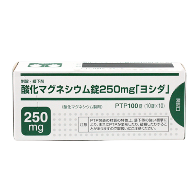 奇蹟のマグネシウム 酸化マグネシウム錠250mg-ヨシダ-100錠-吉田製薬 – 歯科・医療