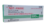 カロナール錠500　100錠　(あゆみ製薬)　劇薬